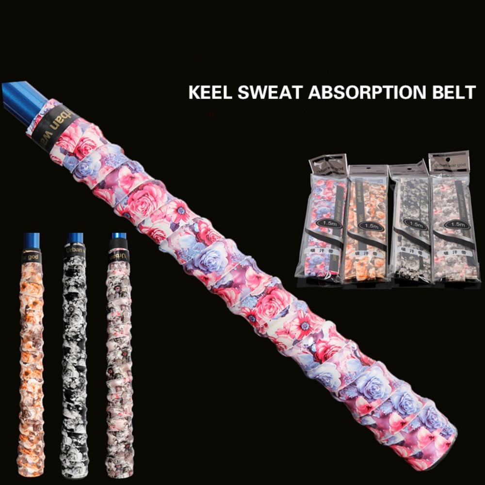 Badminton Grip - 1szt 1,5m długości Antypoślizgowa taśma wędkarska